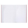 Libreta liderpapel 360 tapa de plastico a5 48 hojas 90g/m2 cuadro 4mm con margen colores surtidos