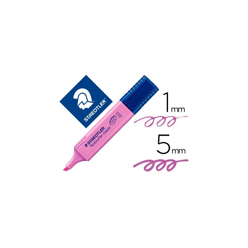 Rotulador staedtler textsurfer classic 364 fluorescente violeta
