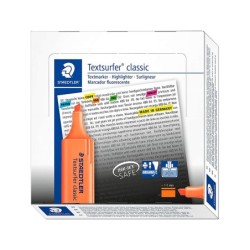 Rotulador staedtler textsurfer classic 364 fluorescente naranja