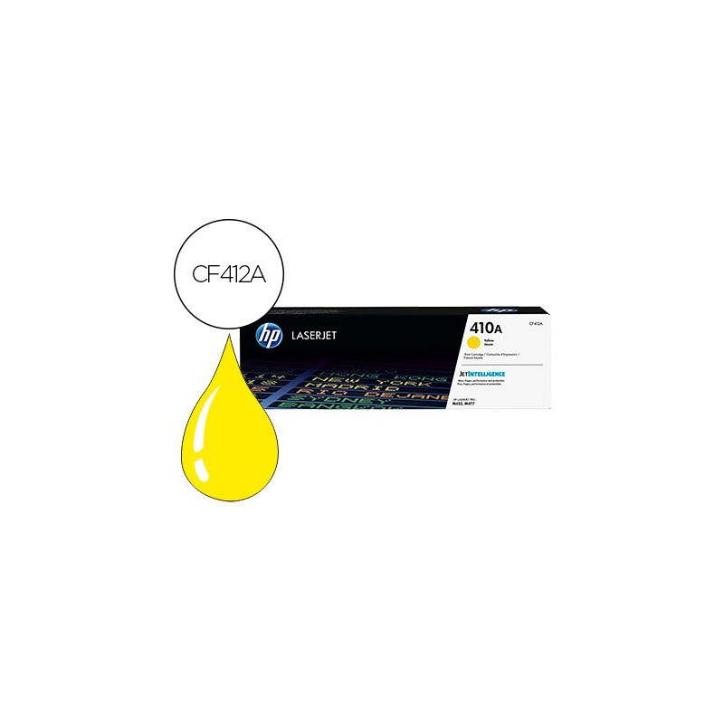 Toner hp color laserjet pro m377 / m452 / mfp m477 amarillo 2300 paginas