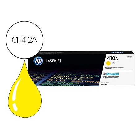 Toner hp color laserjet pro m377 / m452 / mfp m477 amarillo 2300 paginas