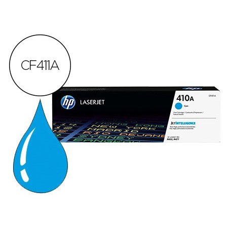 Toner hp color laserjet pro m377 / m452 / mfp m477 cian 2300 paginas
