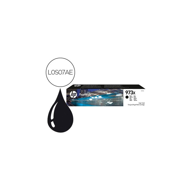 Ink-jet hp jet 973x pagewide 452 / 477 / p55250 / p57750 negro 10000 paginas