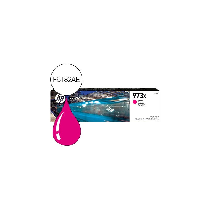 Ink-jet hp jet 973x pagewide 452 / 477 / p55250 / p57750 magenta 7000 paginas