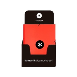 Carpeta antartik gomas a4 3 solapas carton forrado colores surtidos