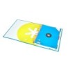 Carpeta con recambio antartik a4 cuadro 5mm forrada 4 anillas 40mm redondas con solapa color azul