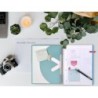 Cuaderno espiral a4 micro antartik tapa forrada 120h 90 gr cuadro 5mm 5 bandas 4 taladros color menta