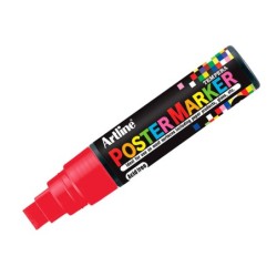 Rotulador artline poster marker epp-12 punta redonda 12 mm color rojo