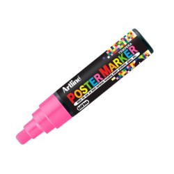 Rotulador artline poster marker epp-6-ros flu punta redonda 6 mm color rosa fluor