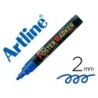 Rotulador artline poster marker epp-4-azu punta redonda 2 mm color azul