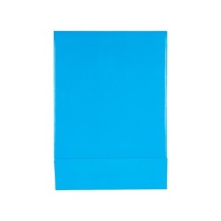 Caja archivador liderpapel de palanca carton folio documenta lomo 75mm celeste