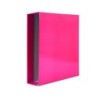 Caja archivador liderpapel de palanca carton din a4 documenta lomo 75 mm rosa