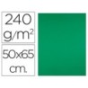 Cartulina liderpapel 50x65 cm 240g/m2 verde navidad paquete de 25 hojas