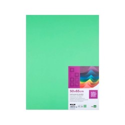 Cartulina liderpapel 50x65 cm 240g/m2 verde pistacho paquete de 25 hojas