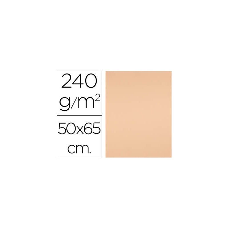 Cartulina liderpapel 50x65 cm 240g/m2 sepia paquete de 25 hojas