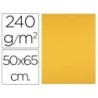 Cartulina liderpapel 50x65 cm 240g/m2 oro viejo paquete de 25 hojas