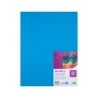 Cartulina liderpapel 50x65 cm 240g/m2 azul turquesa paquete de 25 hojas