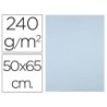 Cartulina liderpapel 50x65 cm 240g/m2 azul paquete de 25 hojas