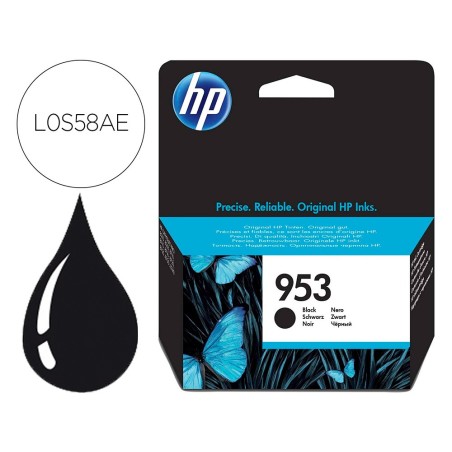 Ink-jet hp 953 officejet pro 8210 / 8218 / 8710 / 8715 / 8718 / 8719 / 8720 / 8725 / 8730 / 874 negro 900 pag