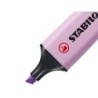Rotulador stabilo boss pastel fluorescente 70 estuche de 4 unidades colores surtidos