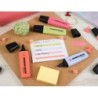 Rotulador stabilo boss pastel fluorescente 70 estuche de 4 unidades colores surtidos