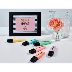 Rotulador stabilo boss pastel fluorescente 70 toque de turquesa