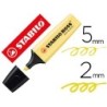 Rotulador stabilo boss pastel fluorescente 70 amarillo cremoso