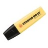 Rotulador stabilo boss pastel fluorescente 70 amarillo cremoso