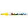 Rotulador artline glass marker especial cristal borrable en seco o humedo color amarillo fluor