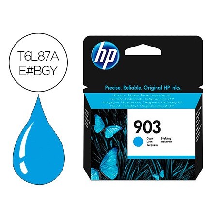 Ink-jet hp 903 officejet pro 6960 / 6970 cian 315 pag