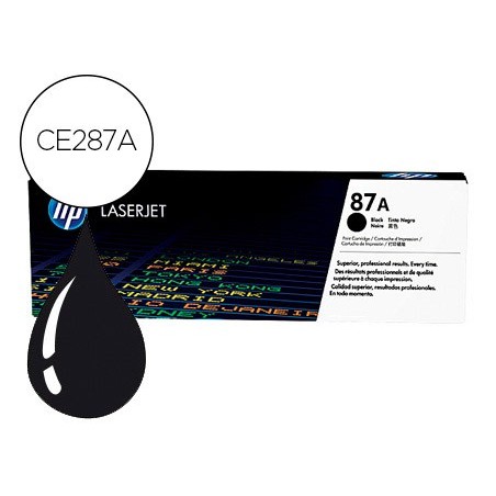 Toner hp laserjet cf287a m506 / mfp m527 negro 9000 pag