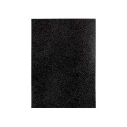 Tapa encuadernacion liderpapel carton a3 1mm negra paquete de 50 unidades