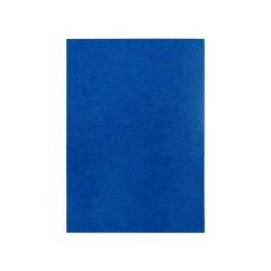 Tapa encuadernacion liderpapel carton a4 1mm azul paquete de 50 unidades