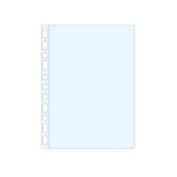 Funda multitaladro esselte din a4 polipropileno 60 mc piel de naranja caja de 100 unidades