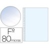 Funda multitaladro esselte folio polipropileno 80 mc cristal caja de 100 unidades