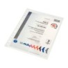 Funda multitaladro esselte din a4 polipropileno 80 mc 16 taladros piel de naranja caja de 100 unidades