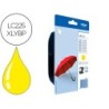 Ink-jet brother lc-225xlybp mfc-j 4420 dw / mfc-j 5620 dw amarillo alta capacidad 1200 pag