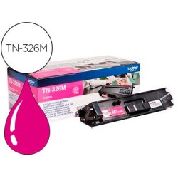 Toner brother tn-326m hll8250cdn / hll8350cdw alta capacidad magenta 3500 pag