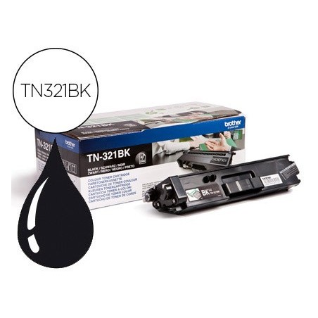 Toner brother tn-321bk hll8250cdn / hll8350cdw negro 2500 pag