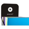 Carpeta antartik a4 forrada 4 anillas 25 mm redondas colores surtidos
