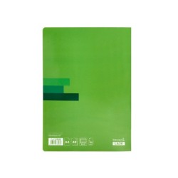 Libreta liderpapel scriptus a4 48 hojas 90g/m2 rayado montessori 5mm con margen colores surtidos