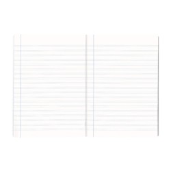 Libreta liderpapel scriptus a4 48 hojas 90g/m2 rayado montessori 5mm con margen colores surtidos