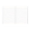 Libreta liderpapel scriptus a4 48 hojas 90g/m2 rayado montessori 5mm con margen colores surtidos