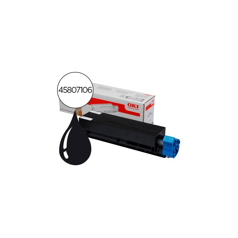 Toner oki b412dn / 432dn / 512dn / mb472dnw / 492dn negro 700 pag