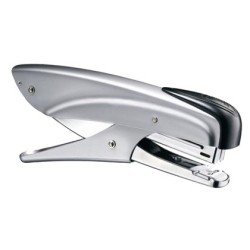 Grapadora maped universal metalica de tenaza capacidad 20 hojas usa grapas 26/6 en blister