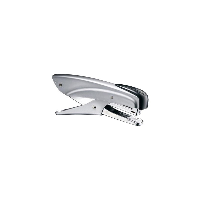 Grapadora maped universal metalica de tenaza capacidad 20 hojas usa grapas 26/6 en blister