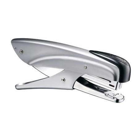 Grapadora maped universal metalica de tenaza capacidad 20 hojas usa grapas 26/6 en blister