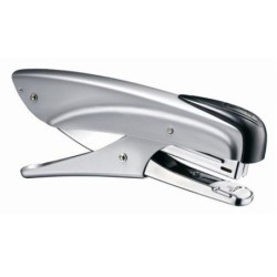 Grapadora maped universal metalica de tenaza capacidad 20 hojas usa grapas 26/6 en blister
