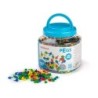 Juego miniland pegs bote de 2600 piezas de 10 mm