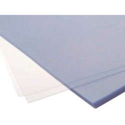 Tapa de encuadernacion q-connect pvc din a4 incolora 200 mc paquete de 100 unidades